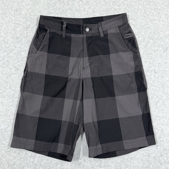 Lululemon Shorts Mens 30 Kahuna Chino Golf Performance Athletic Check Plaid‎ - Picture 1 of 12